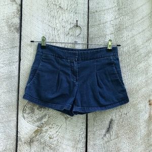 Theory | blue cotton shorts